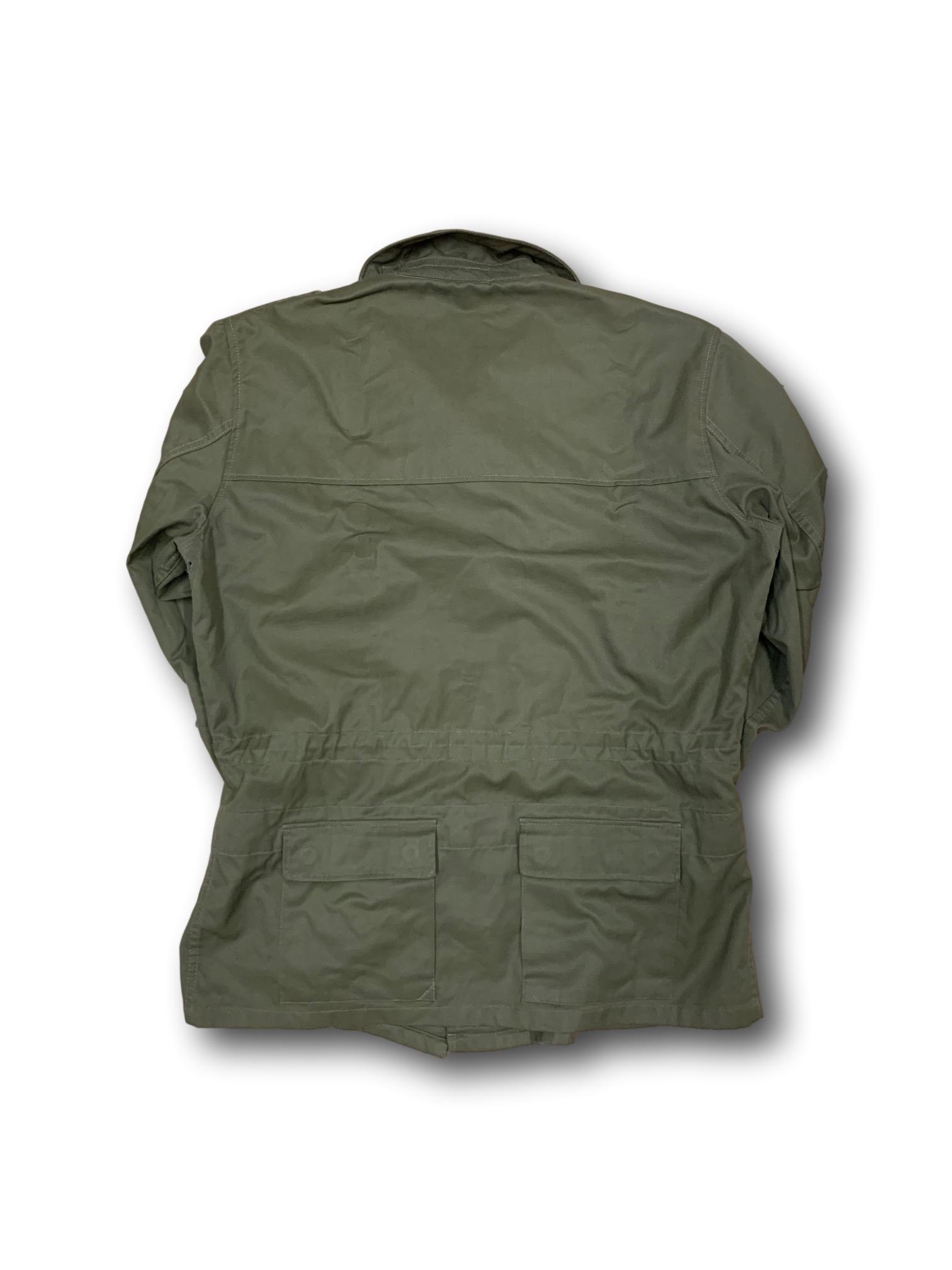 Surplus & Vintage :: Jackets :: Czech Army OD Chore Jacket, Rear Pockets